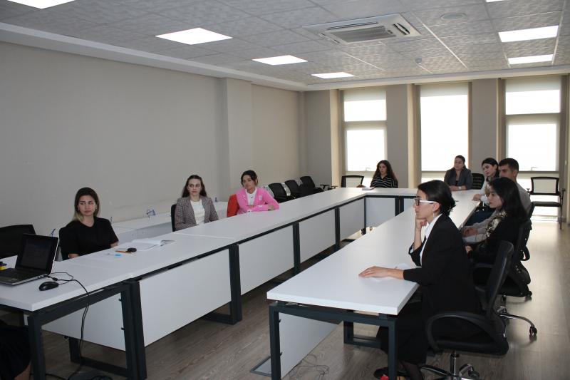 3 noyabr 2023-cü il tarixində kimya və coğrafiya fənləri üzrə hazırlıq kurslarının üçüncü məşğələləri keçirilib