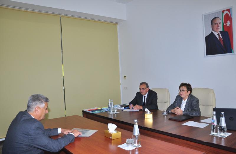 DİM Direktorlar Şurasının sədri Məleykə Abbaszadə Sabirabad rayonunda vətəndaşları qəbul edib