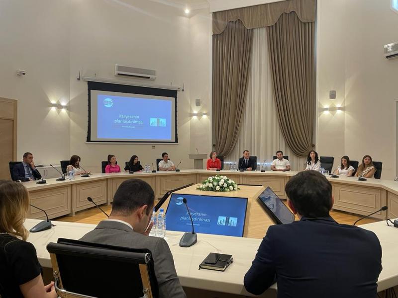 “Karyeranın planlaşdırılması” mövzusunda təlim təşkil edilib