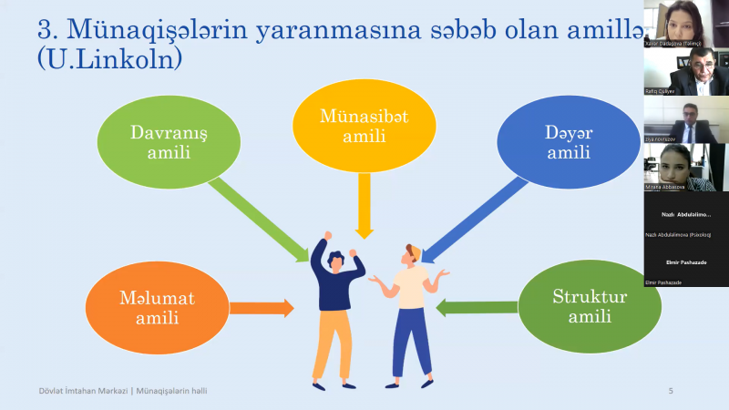 “Münaqişələrin idarə olunması” mövzusunda təlim təşkil edilib