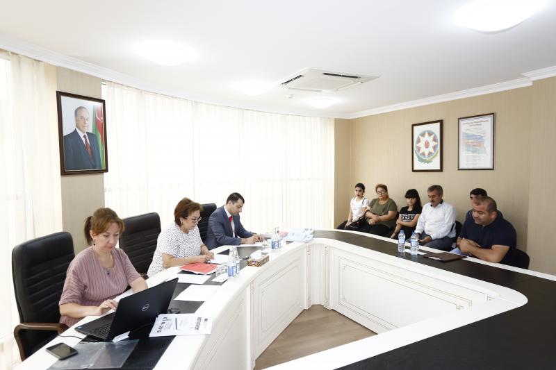 DİM Direktorlar Şurasının sədri Məleykə Abbaszadə Qusar rayonunda vətəndaşları qəbul edib