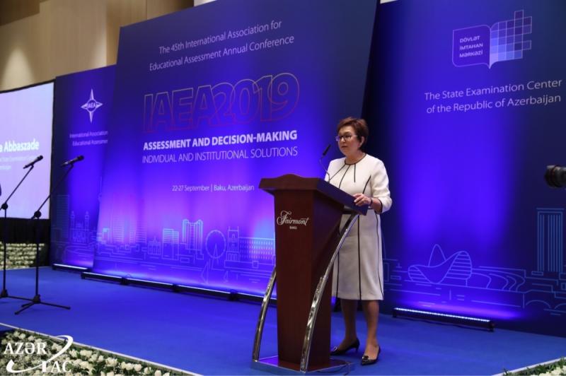 Məleykə Abbaszadə: IAEA 2019-un proqramına dövlət qulluğu paneli də daxil edilib
