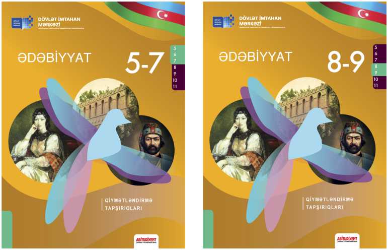 İlk dəfə olaraq ədəbiyyat fənni üzrə 5-7-ci və 8-9-cu siniflərə aid qiymətləndirmə tapşırıqları kitabları nəşr olunub 
