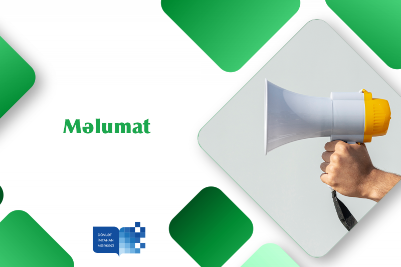 2 aprel 2023-cü il tarixində keçirilmiş imtahanların nəticələri ilə bağlı təşkil edilmiş Apellyasiya Komissiyasının məlumatı