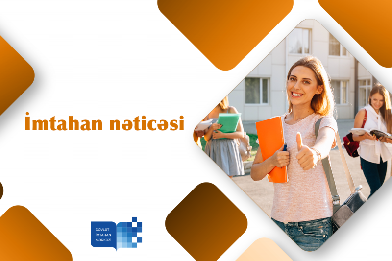Ali təhsil müəssisələrinə qəbul imtahanının ikinci mərhələsi üzrə keçirilmiş sınaq imtahanının nəticələri açıqlanıb