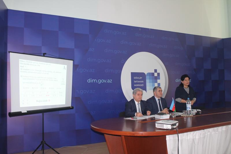 Dövlət İmtahan Mərkəzində elmi-metodiki seminarlar keçirilib 