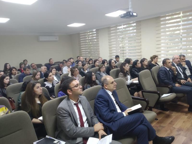 Xaçmaz rayonunda “Şagird-məzun” dövlət elektron məlumat sistemi üzrə təlimatla bağlı seminar-treninq keçirilmişdir