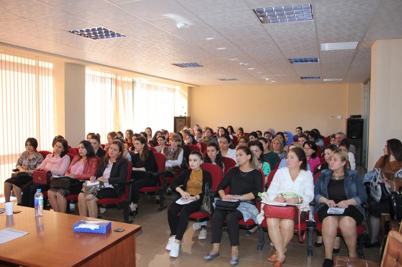 Dövlət İmtahan Mərkəzində “Şagird-məzun” dövlət elektron məlumat sistemi üzrə təlimatla bağlı seminar-treninq keçirilib