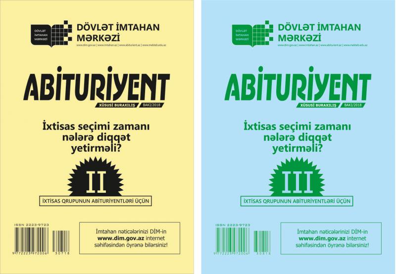 İxtisas seçimi zamanı nələrə diqqət yetirməli? (II və III qrup)