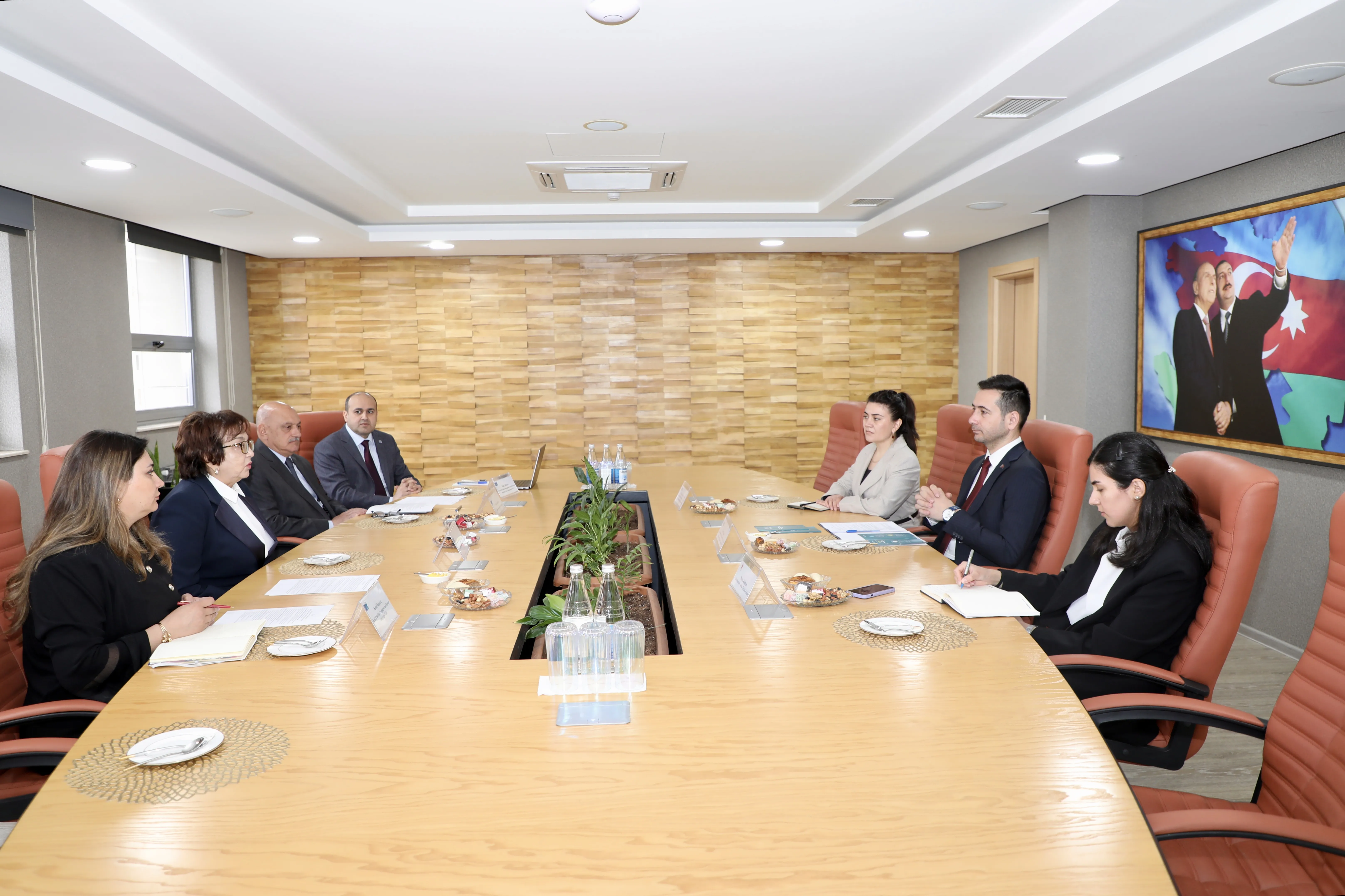 DİM-də Türkiyənin Xaricdə Yaşayan Türklər və Əqrəba İcmalar İdarəsinin nümayəndə heyəti ilə görüş keçirilib