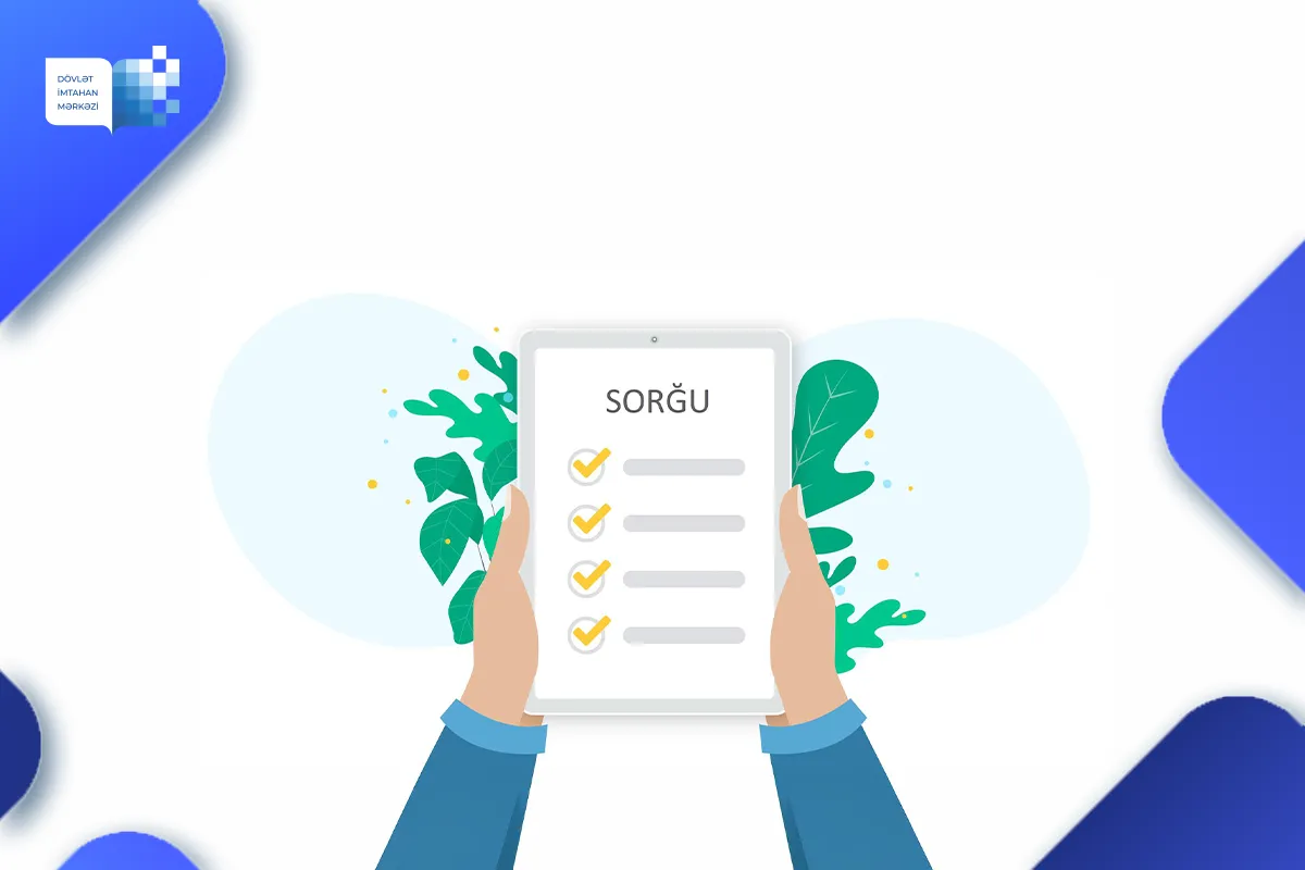 Buraxılış imtahanı iştirakçıları üçün sorğu