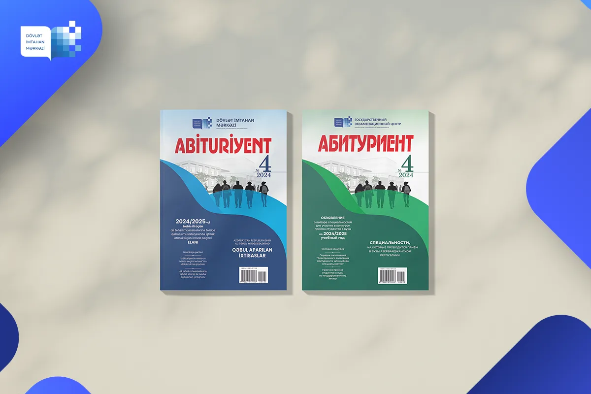 “Abituriyent” journal Issue №4 - AVAILABLE