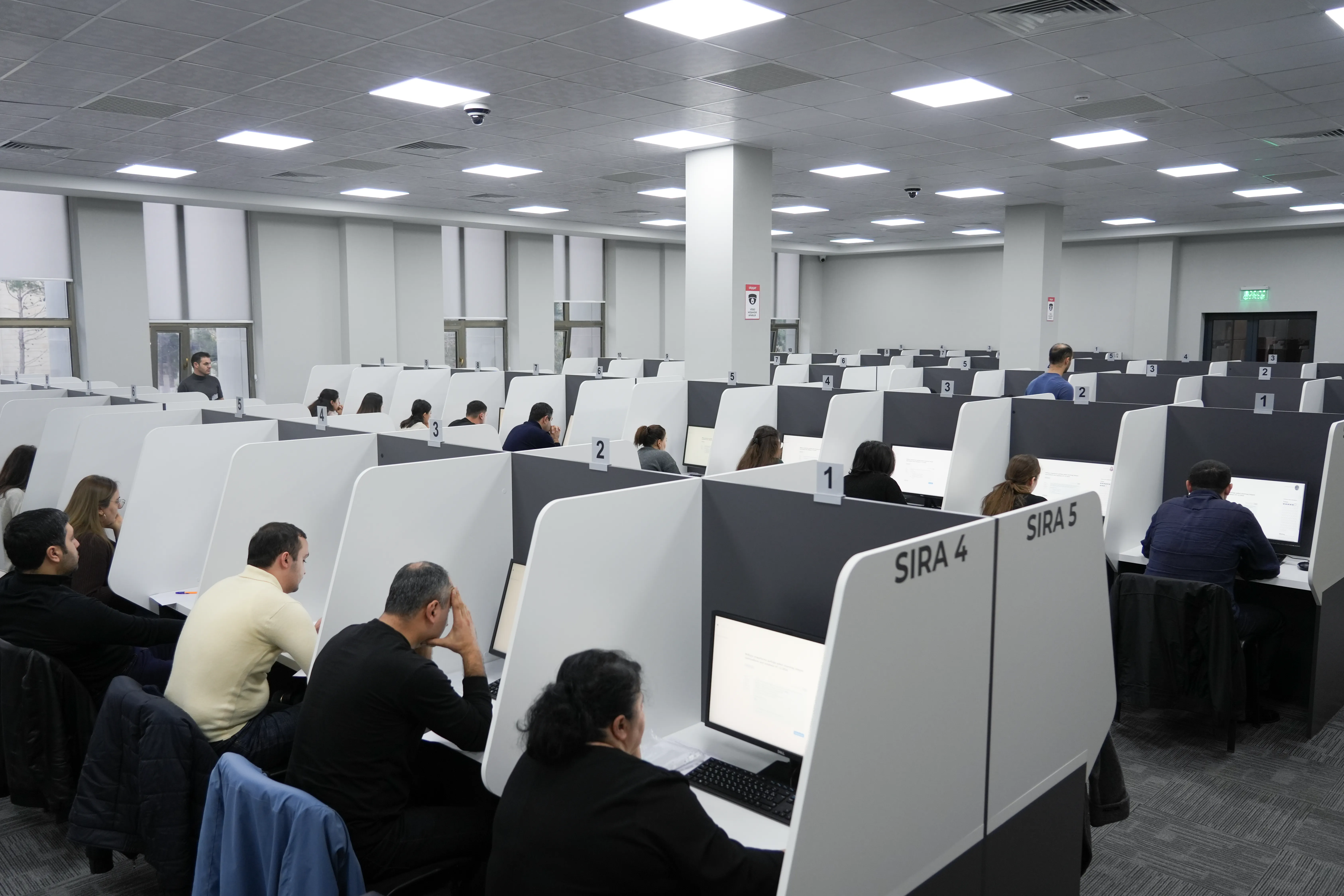 SEC administered pre-employment test to the positions at justice authorities