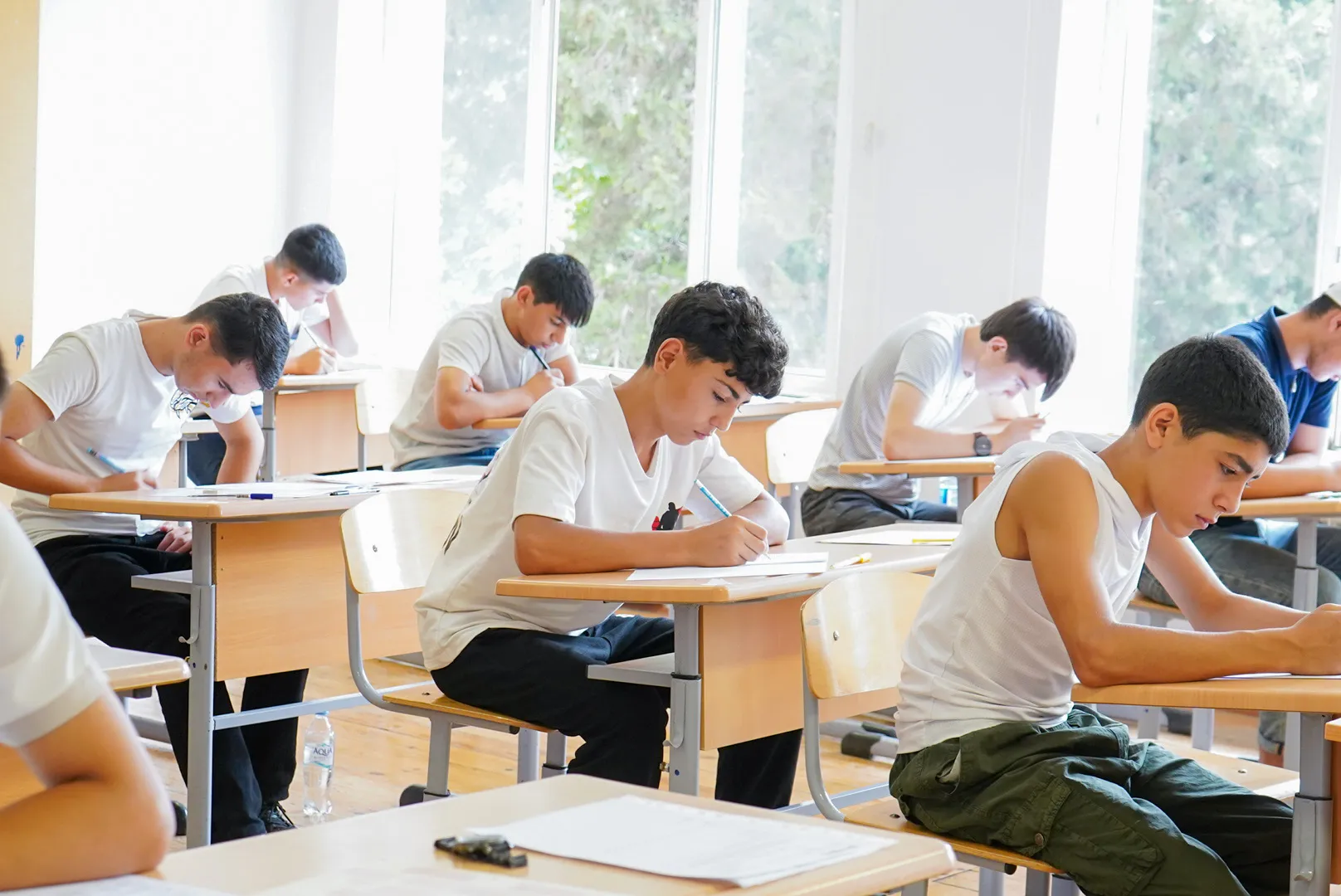 Hərbi liseylərə qəbul imtahanı başa çatıb